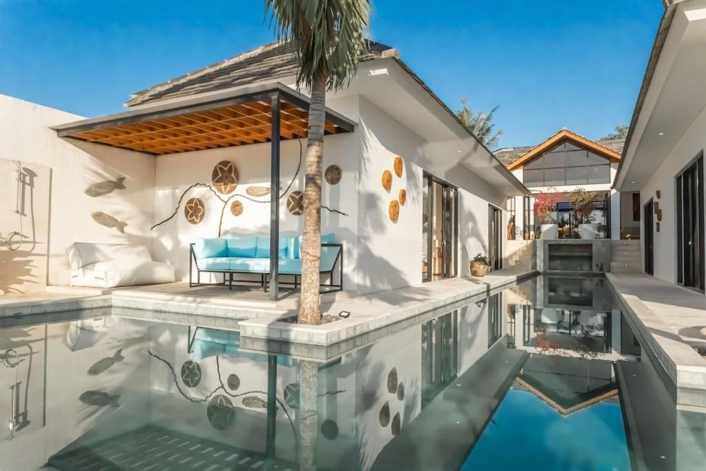Villa Hakem Elegant And Modern 4 Bedrooms Villa Pool View Canggu  Ngoại thất bức ảnh